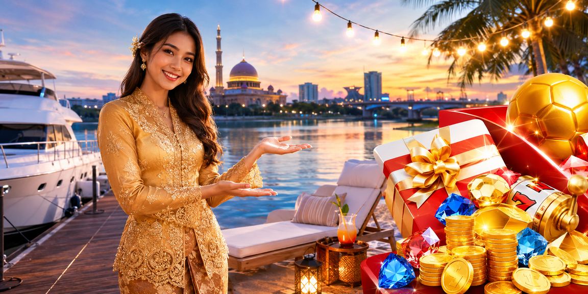 Pengguna Malaysia melayari platform pertaruhan sukan 368d bergaya kebaya di Putrajaya